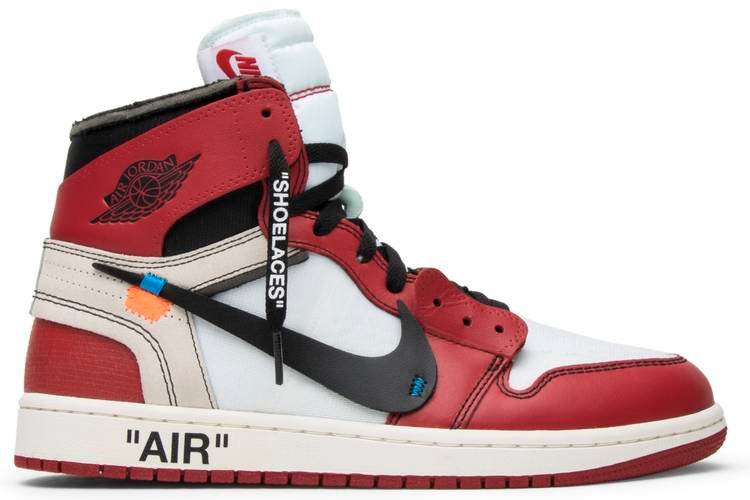 Off-White x Air Jordan 1 Retro High OG  Chicago  AA3834-101 - FrasersFashion