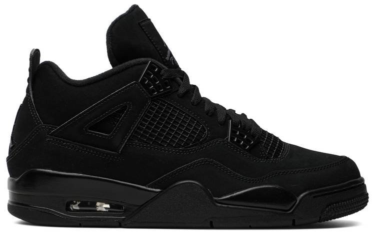 Air Jordan 4 Retro  Black Cat  2020 CU1110-010 - FrasersFashion