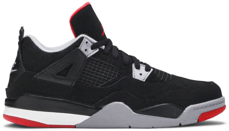 Air Jordan 4 Retro OG PS  Bred  2019 BQ7669-060 - FrasersFashion