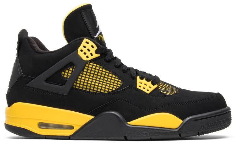 Air Jordan 4 Retro  Thunder  2012 308497-008 - FrasersFashion