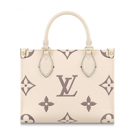 Louis Vuitton Onthego PM Black/Cream/Beige - FrasersFashion