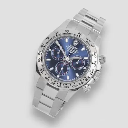 Rolex. An 18K white gold automatic chronograph bracelet watch - FrasersFashion