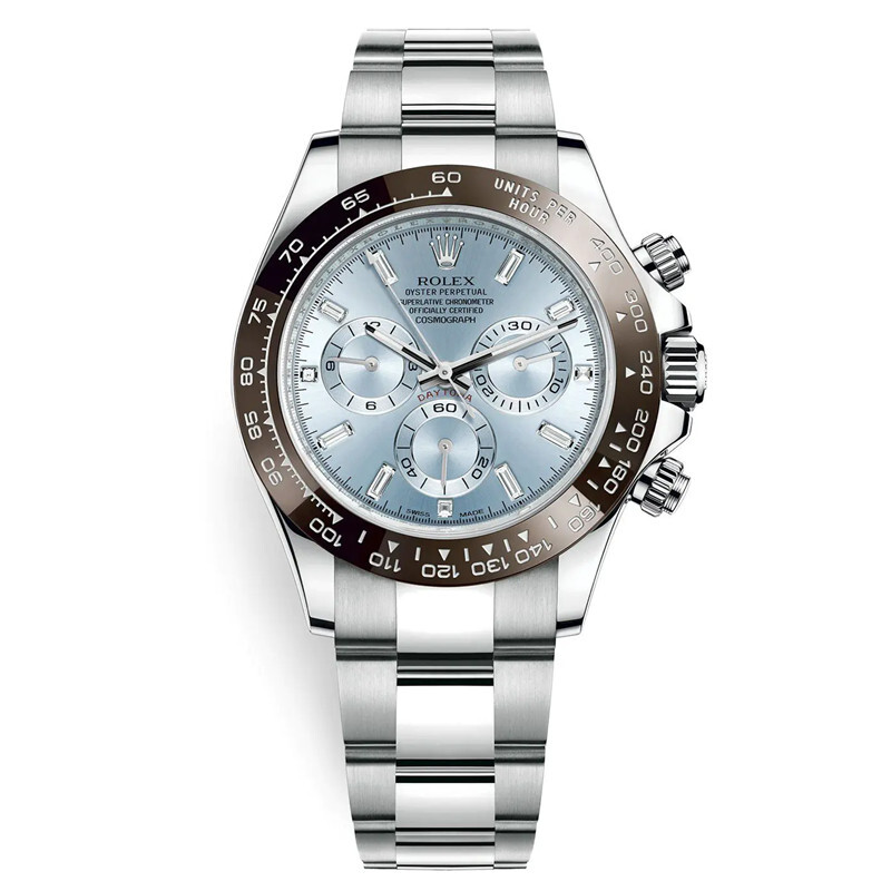 Cosmograph Daytona m116506-0002 Ice Blue 40mm Watch - FrasersFashion