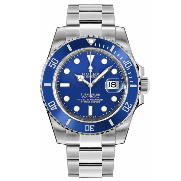Submariner Date Blue Dial 40mm - FrasersFashion