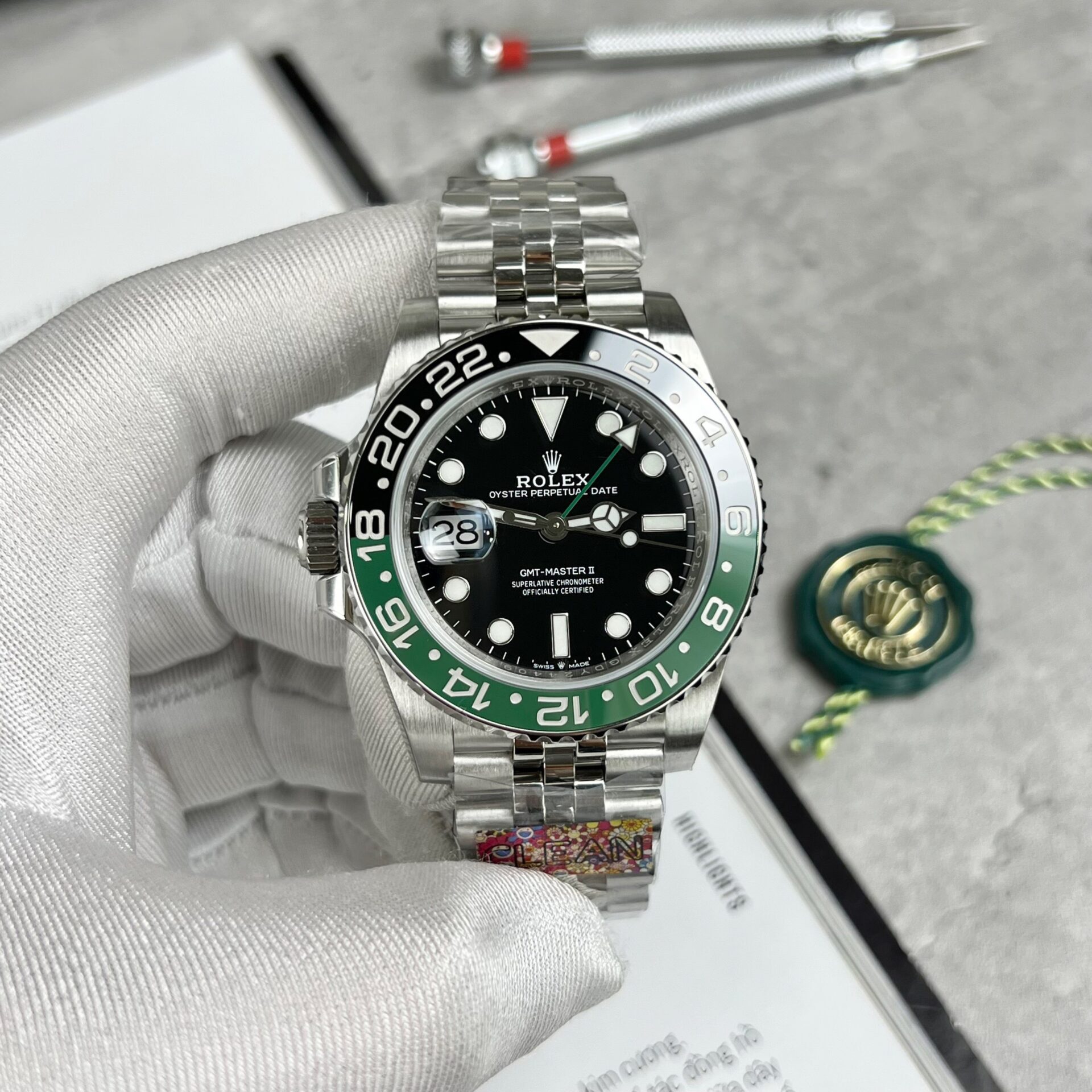 Rolex GMT-MASTER II Watch 126720 VTNR Black Dial - FrasersFashion