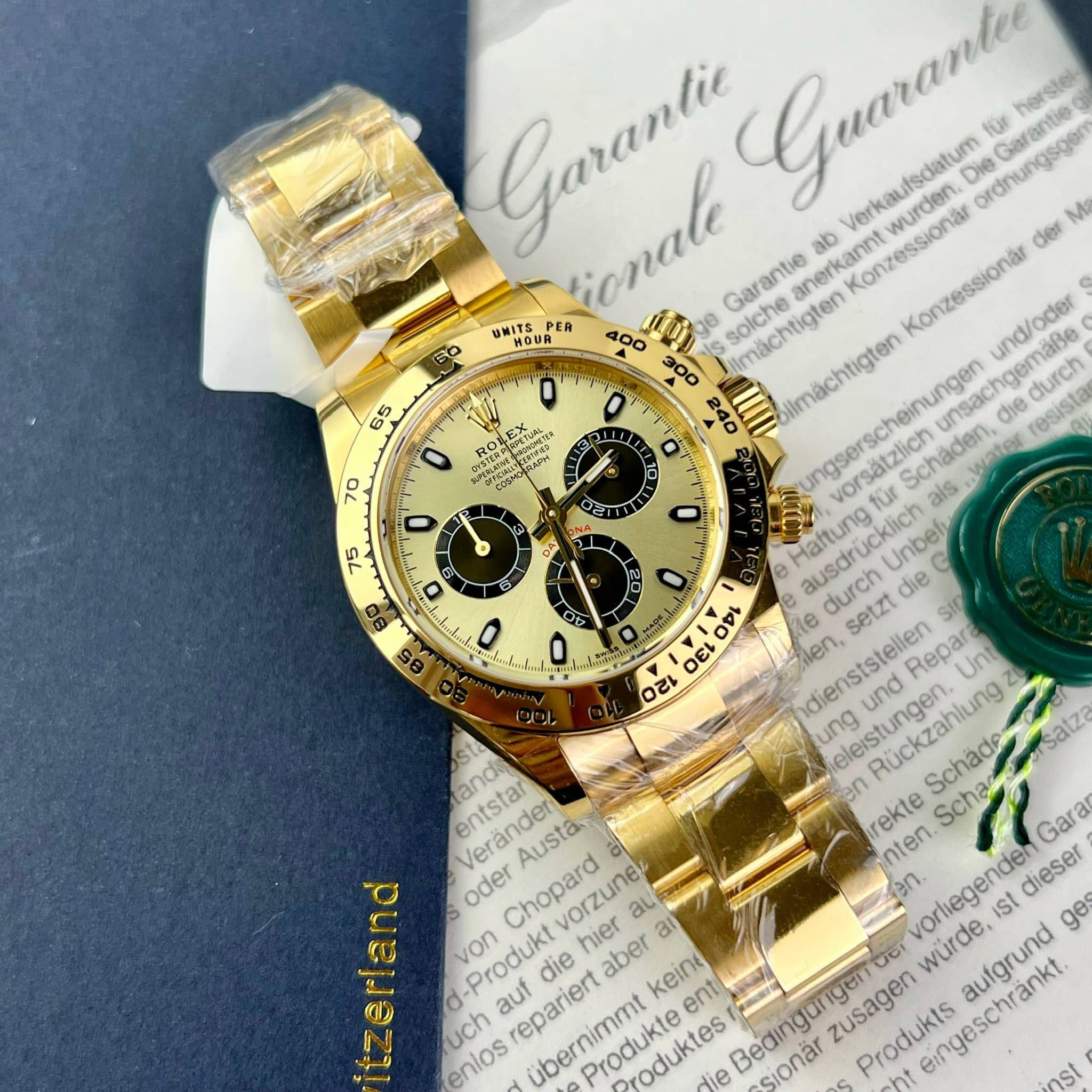 DAYTONA 116508 GOLD DIAL WATCH 40MM - FrasersFashion