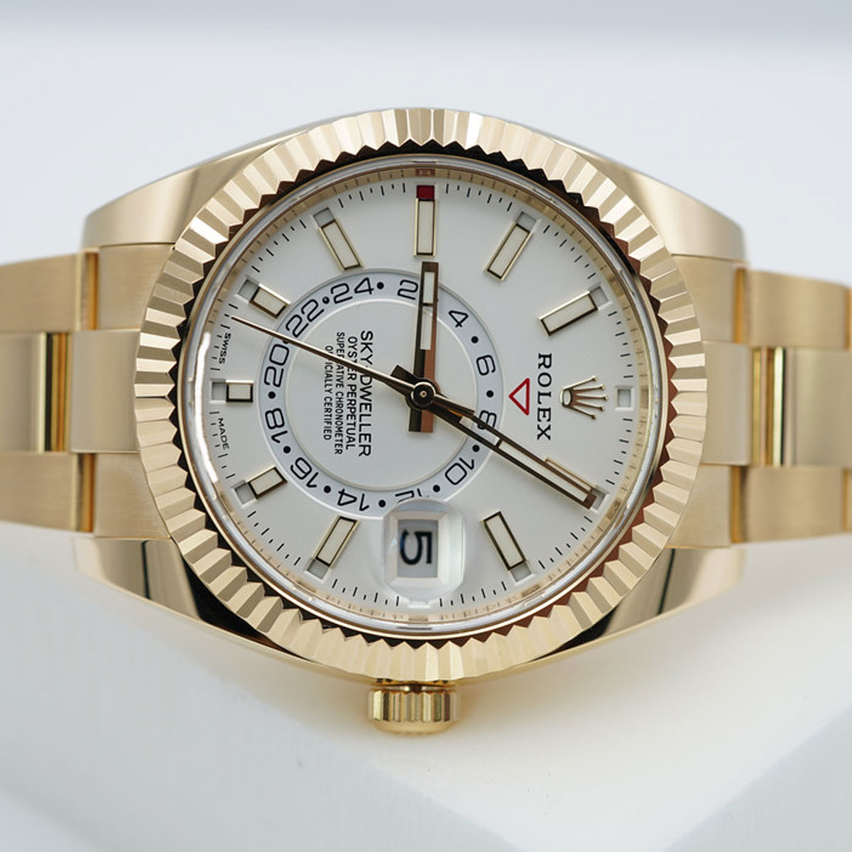 Rolex Sky-Dweller 336938 18k Yellow Gold - FrasersFashion