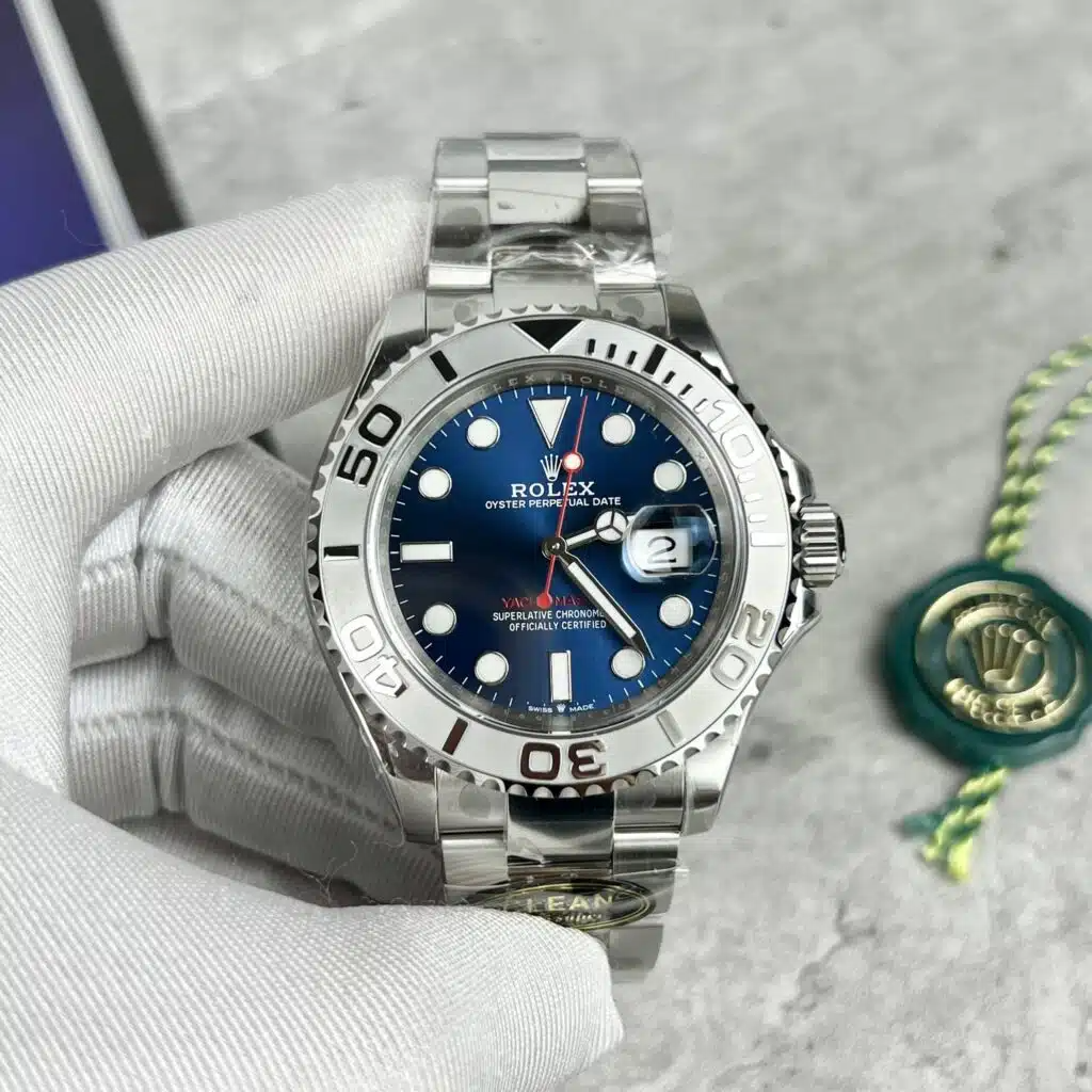 YACHT-MASTER 126622 BLUE DIAL WATCH 40MM - FrasersFashion