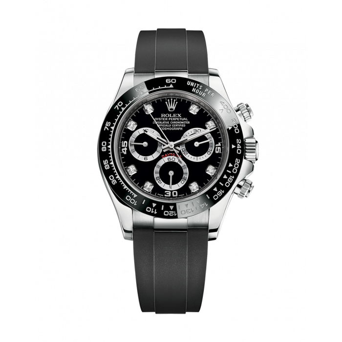 Rolex Cosmograph Daytona Black Dial Automatic Mens Luxury Watch - FrasersFashion
