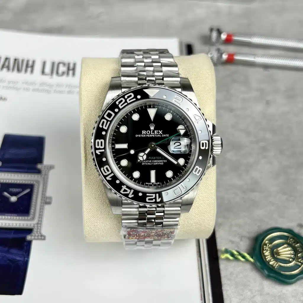 Rolex GMT-MASTER II Watch 116710LN Black Dial - FrasersFashion