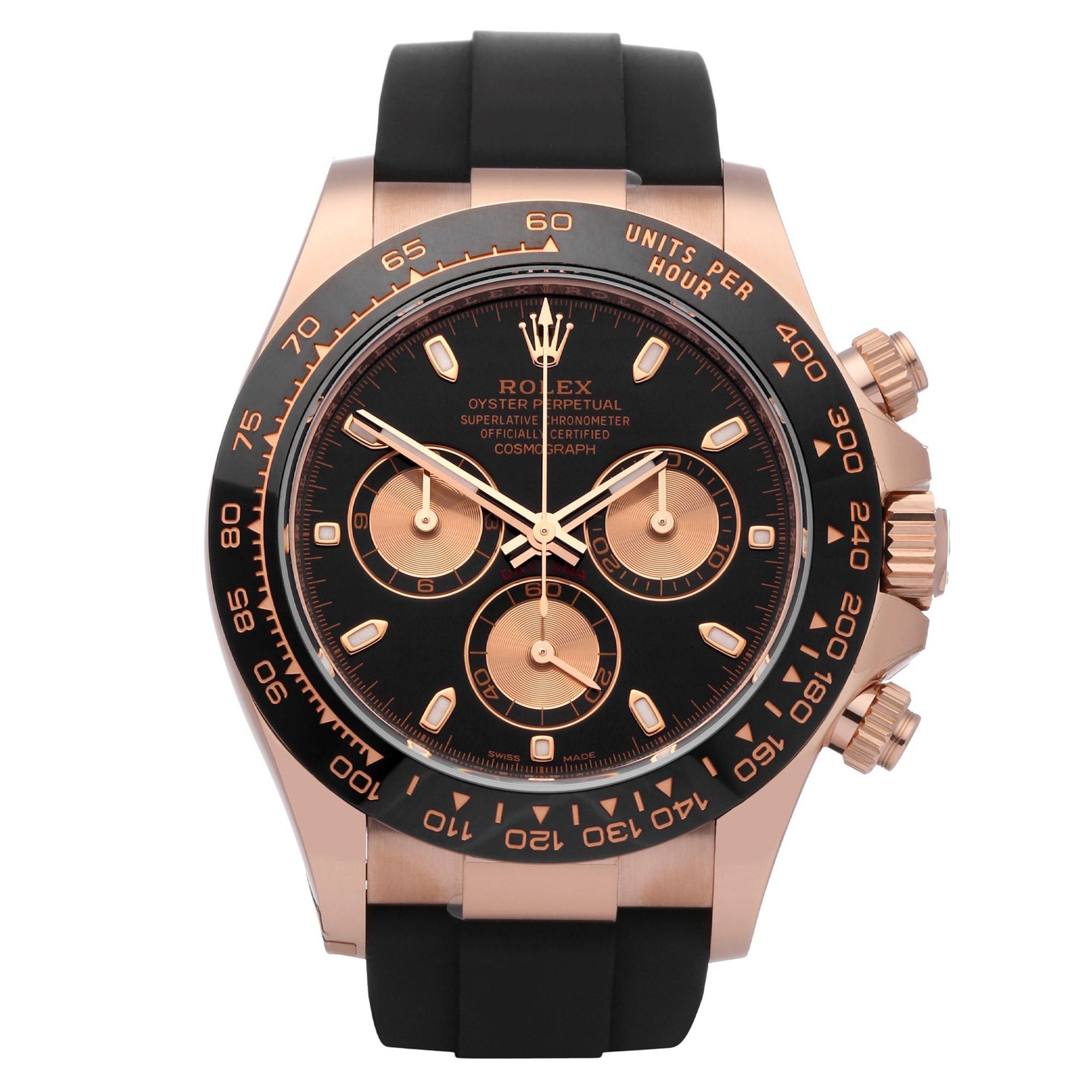 Rolex Cosmograph Daytona Everose Gold Mens Watch - FrasersFashion