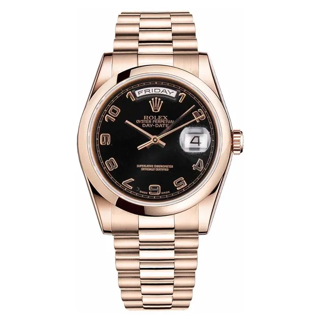 ROLEX Day-Date 36mm Solid 18k Rose Gold - FrasersFashion