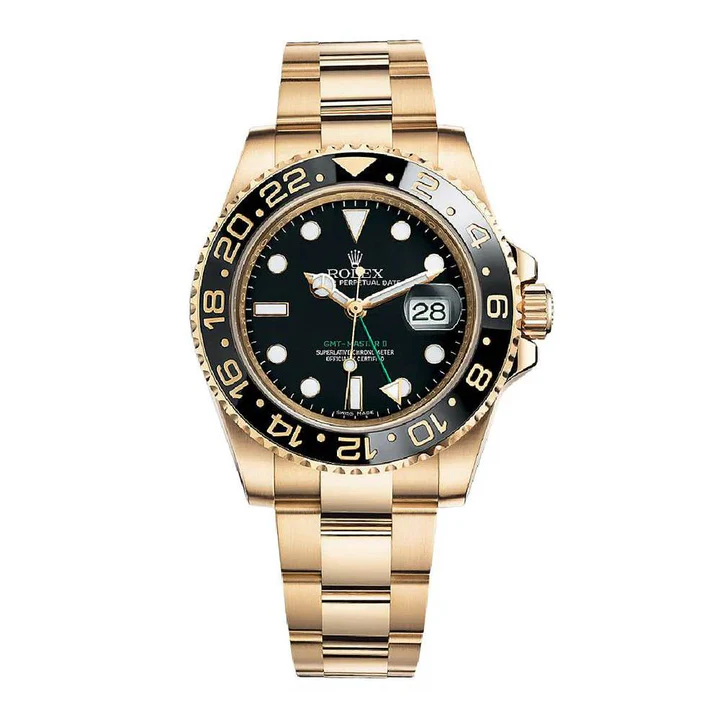 GMT-Master II 18K Yellow Gold Oyster 40mm - FrasersFashion