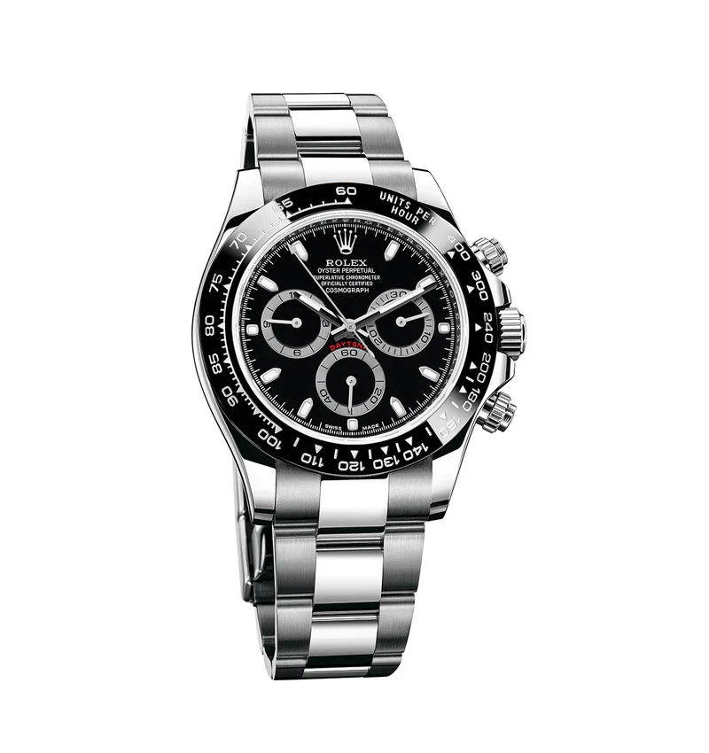 Rolex Daytona Steel Ceramic Black Dial 116500LN - BRAND NEW - FrasersFashion