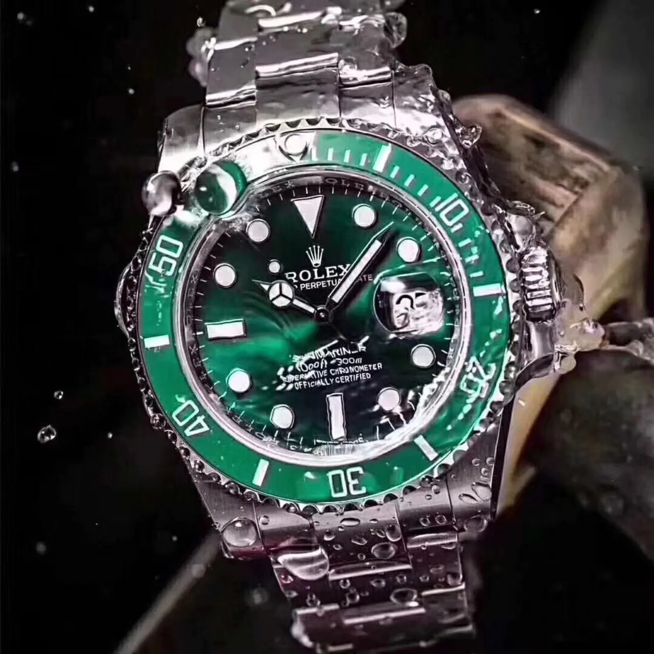 Rolex Submariner M116610LV-0002 41mm Watch - FrasersFashion