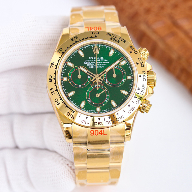 Cosmograph Daytona m116508-0013 Green Dial 40mm Watch - FrasersFashion