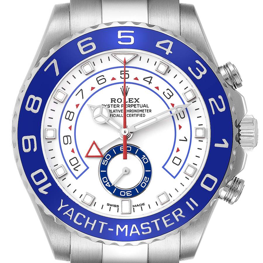 ROLEX YACHT-MASTER CHRONOGRAPH STEEL AUTOMATIC MEN'S WATCH 116680 - FrasersFashion