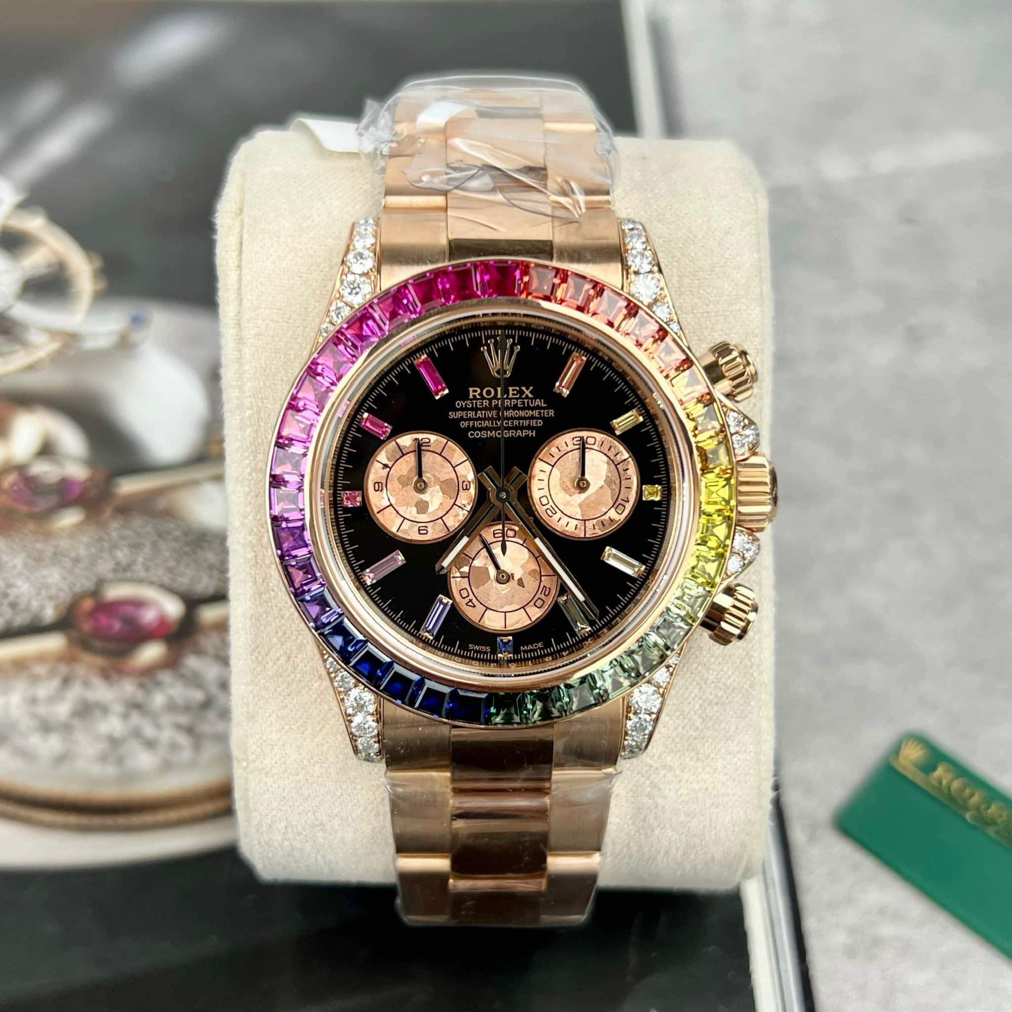 Daytona 116595 Rose Gold Rainbow - FrasersFashion