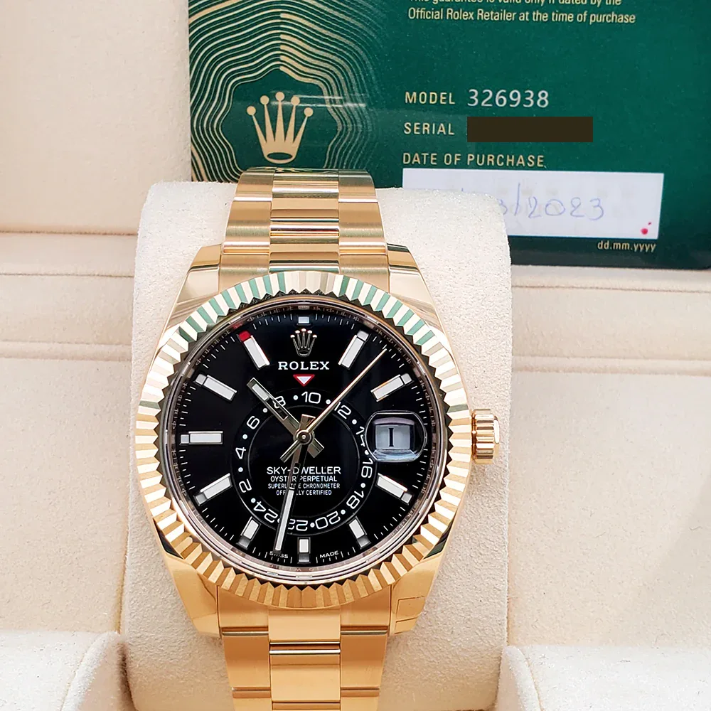 Sky-Dweller 326934 Gold - FrasersFashion