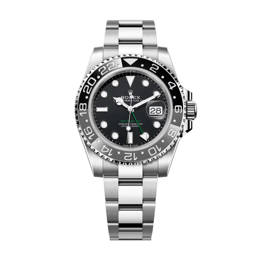 GMT-Master II Black Dial Ceramic 40mm - FrasersFashion