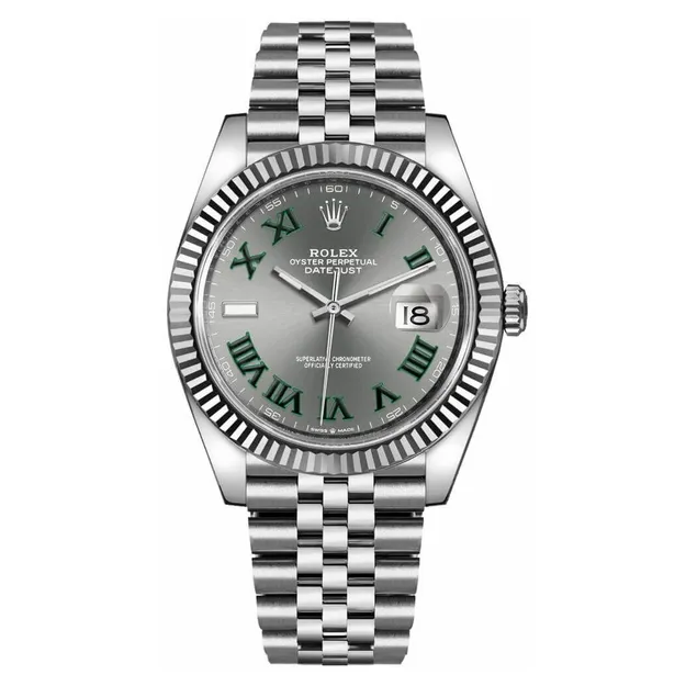 Datejust Slate Grey 41mm - FrasersFashion