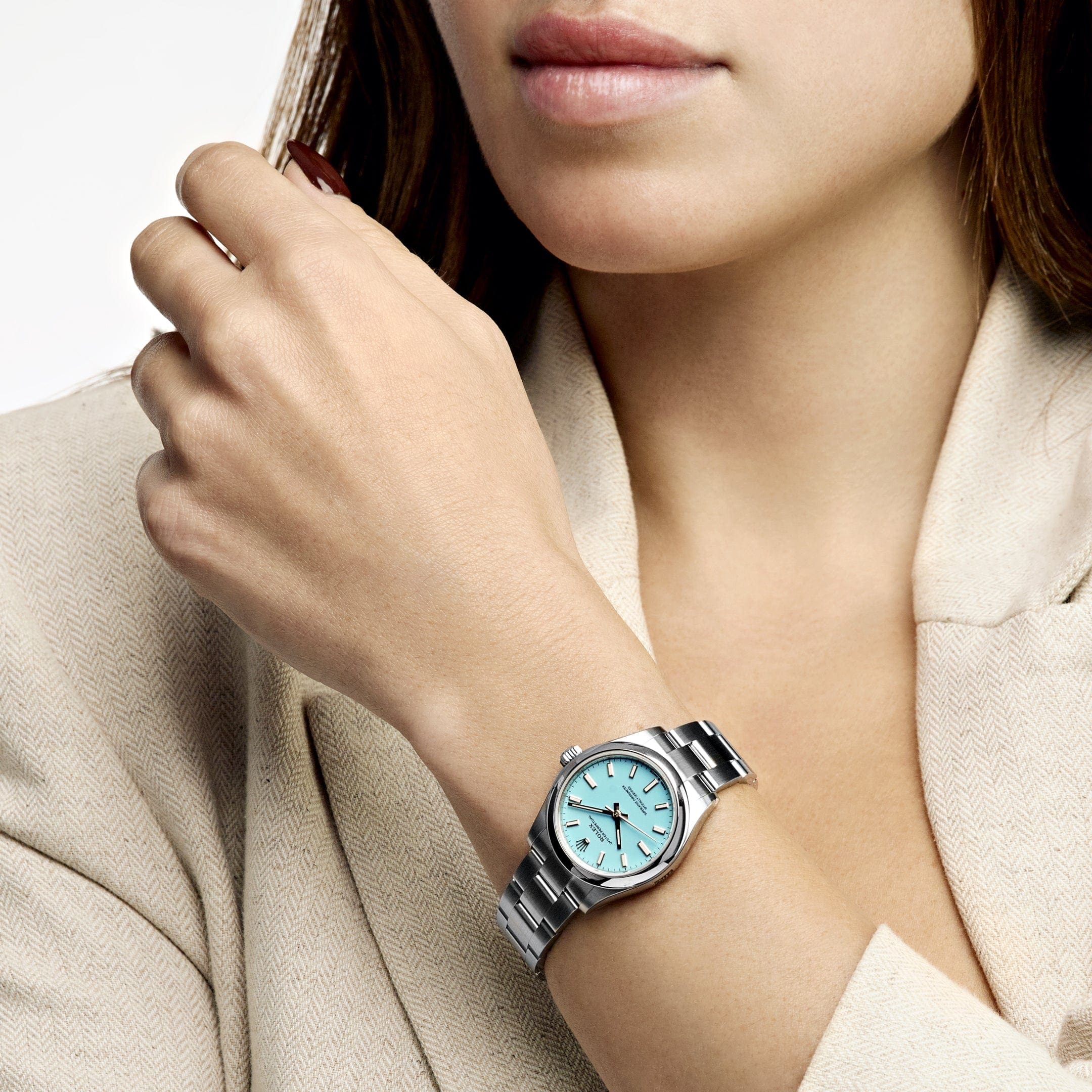 Rolex Oyster Perpetual 31 277200 ??Ladies?? Stainless Steel Turquoise Dial (2024) - FrasersFashion