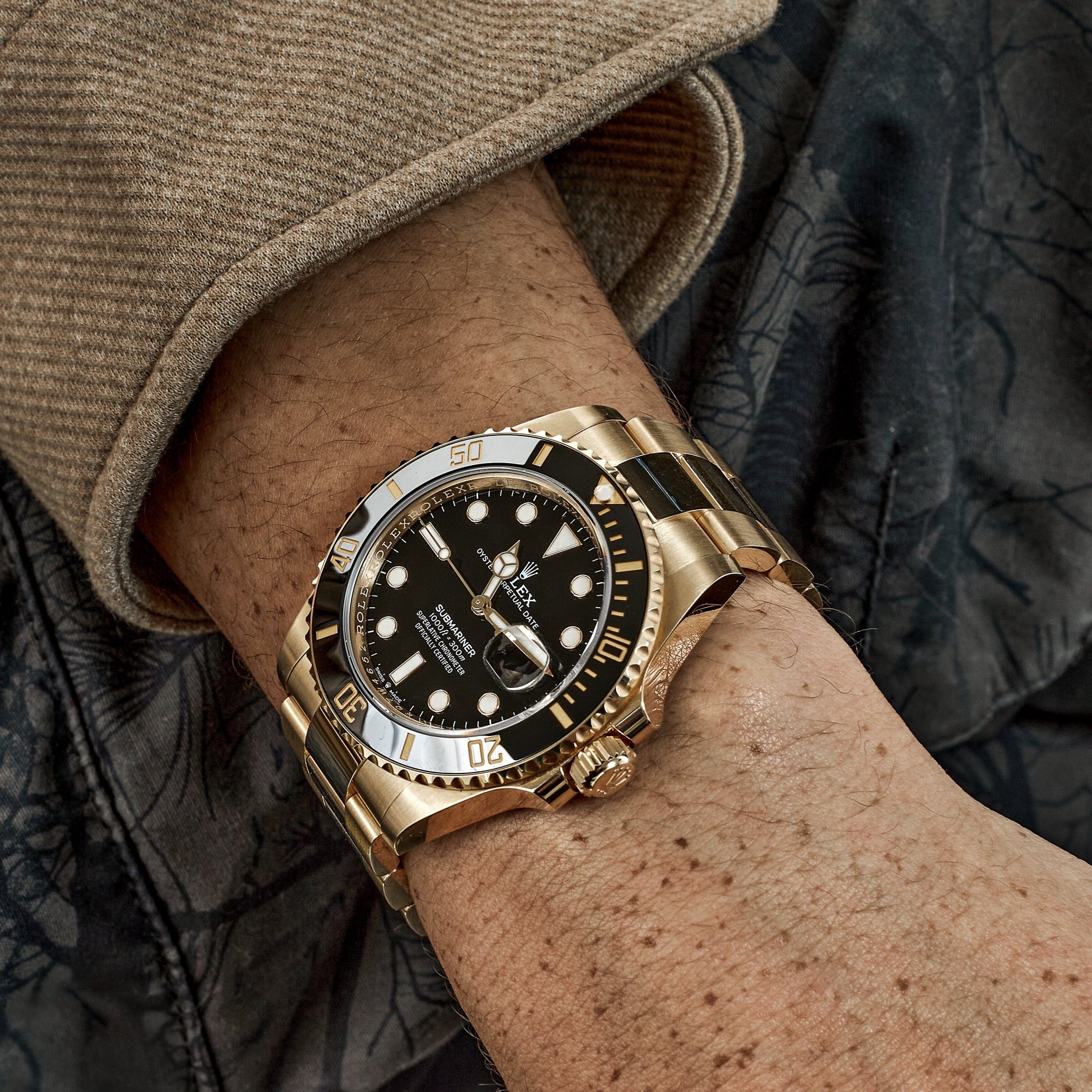 Rolex Submariner Date 126618LN Yellow Gold Black Dial (2022) - FrasersFashion