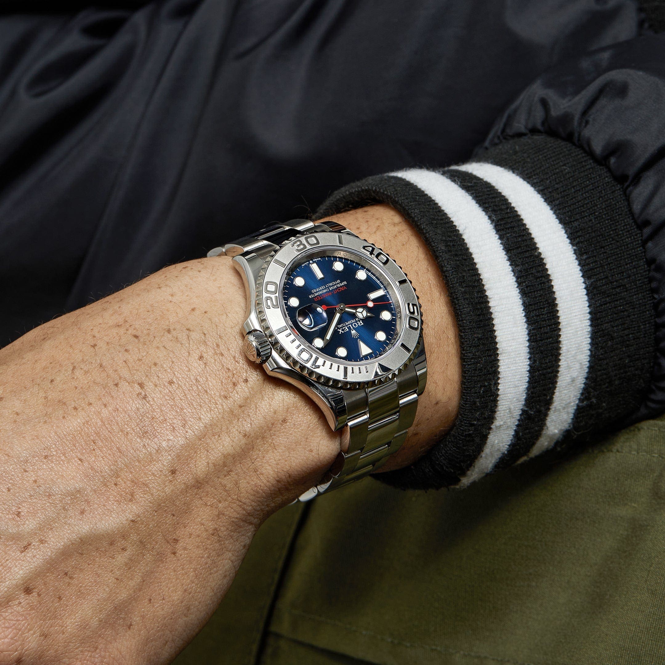 Rolex Yacht-Master 40 126622 Stainless Steel Blue Dial (2022) - FrasersFashion