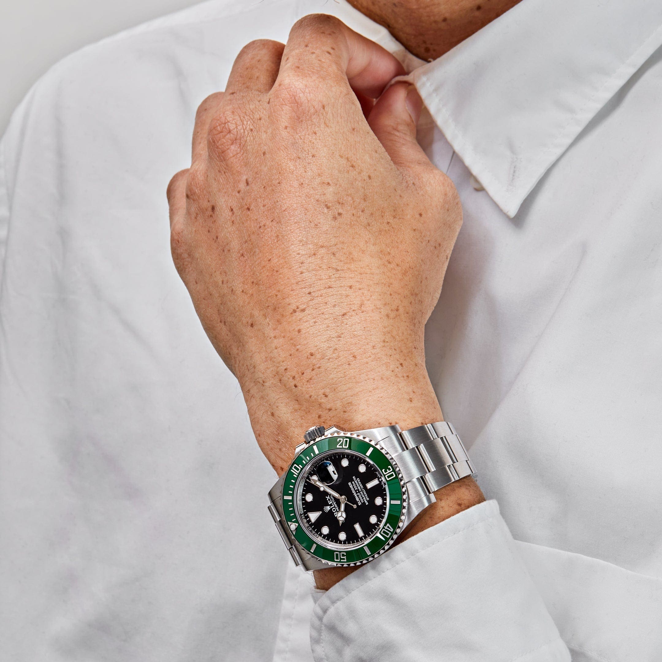 Rolex Submariner Date 126610LV ??Starbucks MK1?? Stainless Steel Black Dial - FrasersFashion