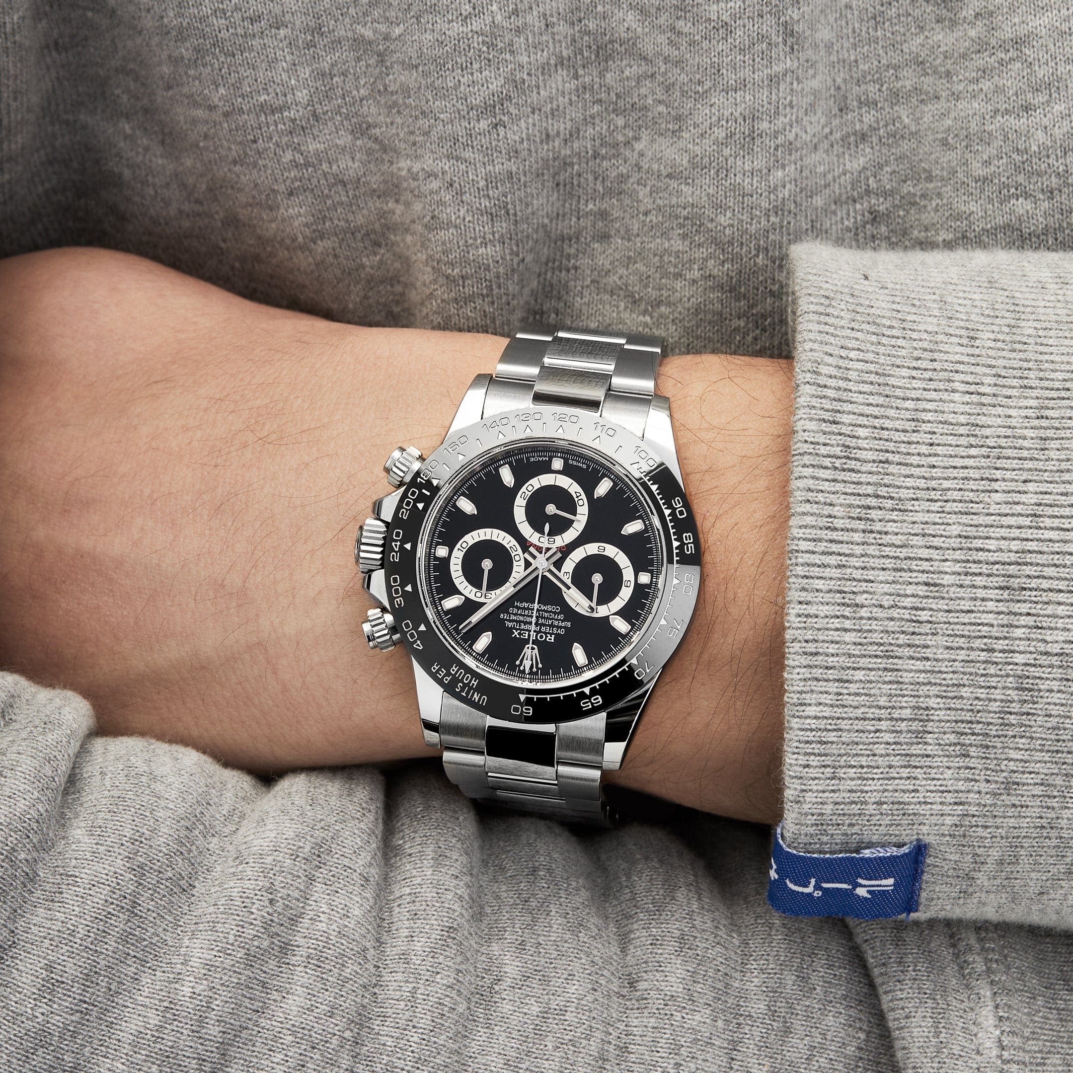 Rolex Daytona 116500LN Stainless Steel Black Dial (2023) - FrasersFashion