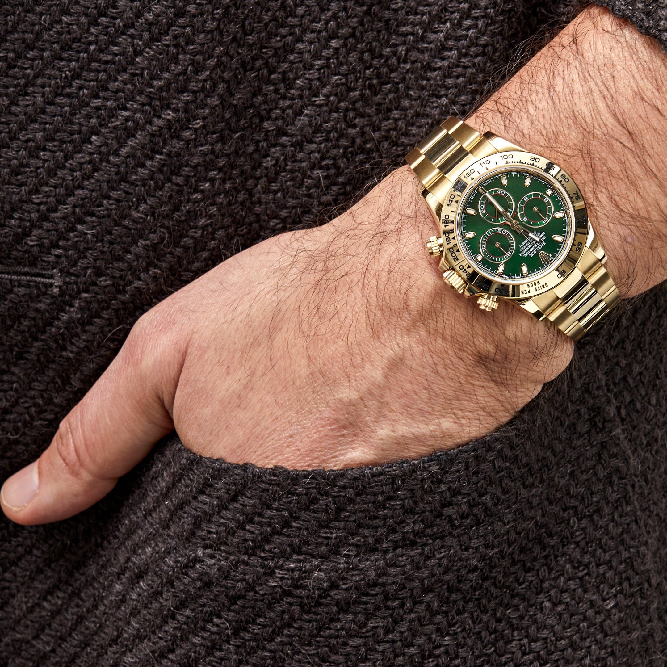 Rolex Daytona 116508 ??John Mayer?? Green Dial - FrasersFashion