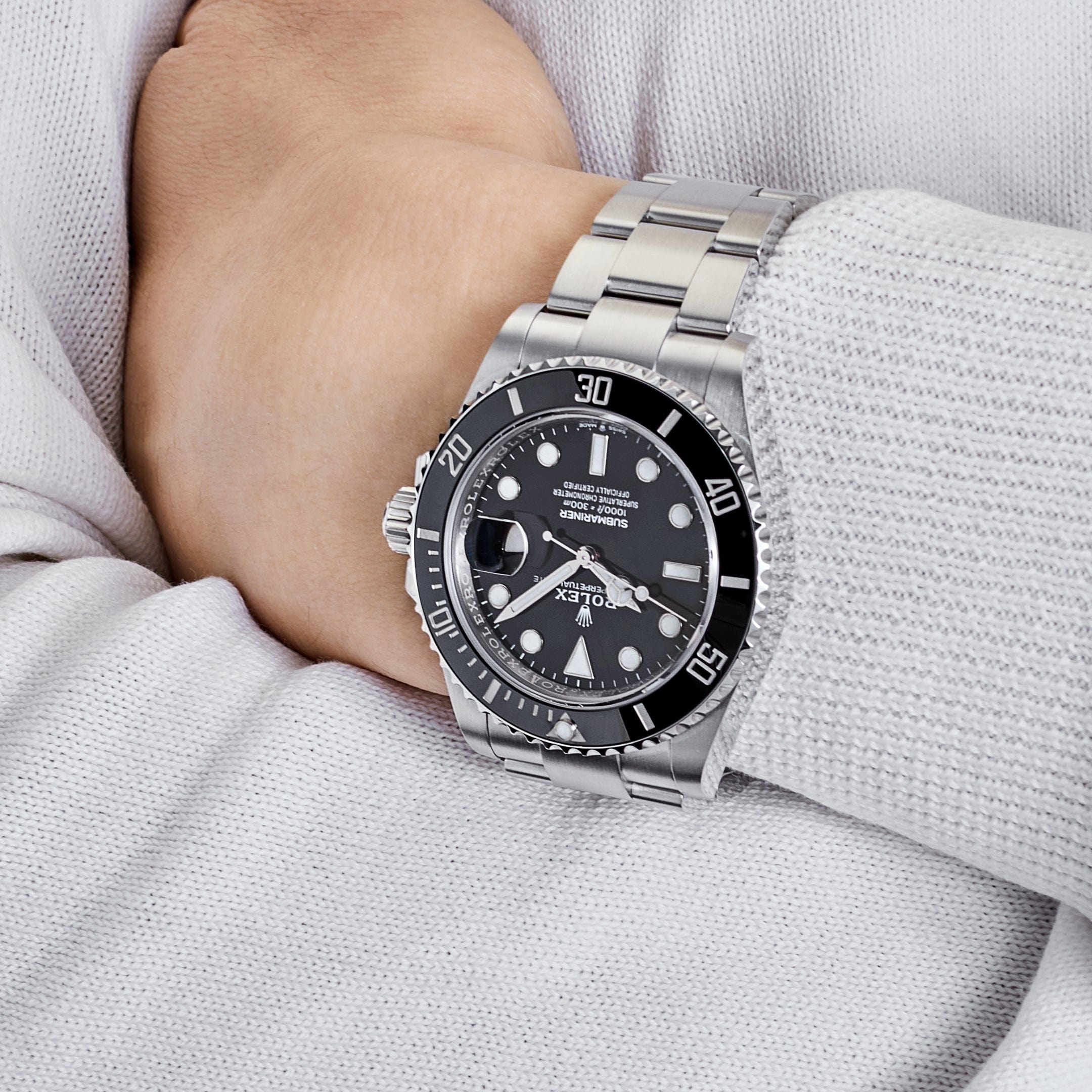 Rolex Submariner Date 126610LN Stainless Steel Black Dial (2020) - FrasersFashion