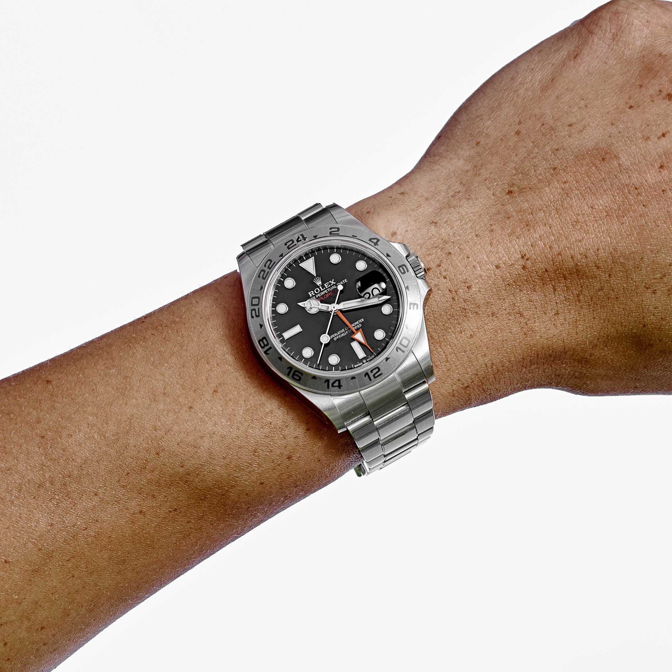 Rolex Explorer II 226570 Stainless Steel Black Dial (2025) - FrasersFashion