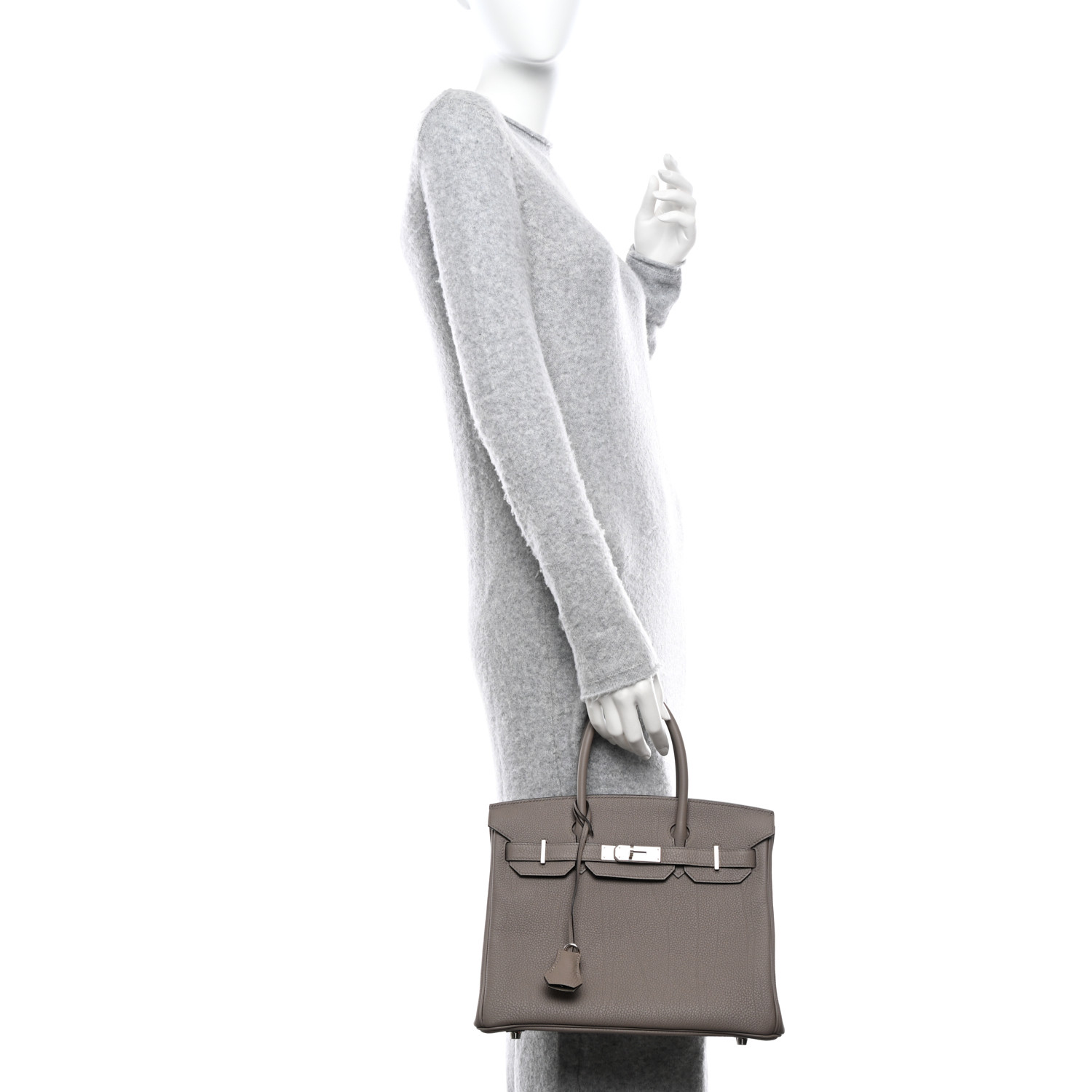 Togo BIRKIN 30 Gris Asphalte - FrasersFashion