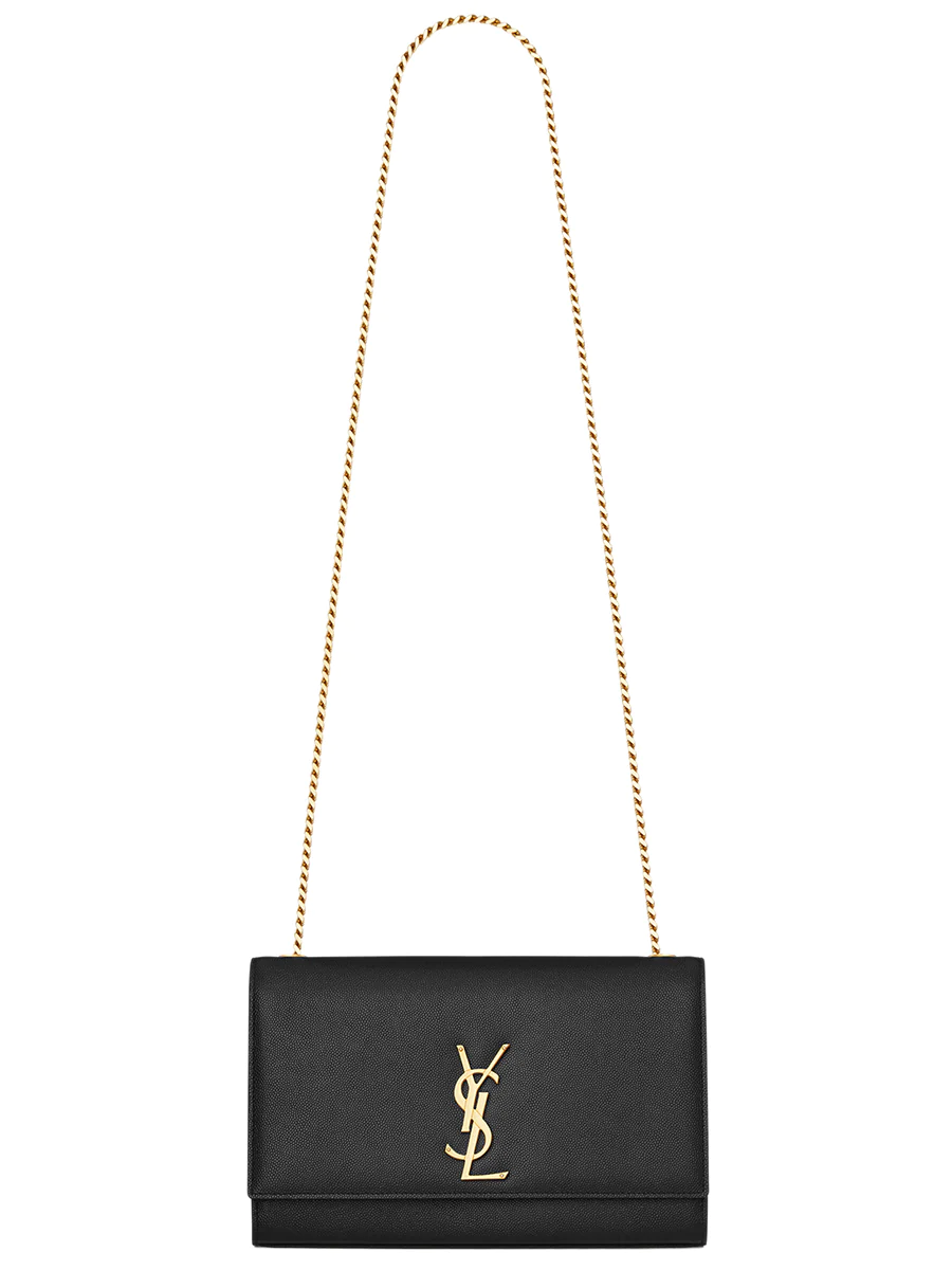 Kate Medium in Grain de Poudre Embossed Leather - FrasersFashion