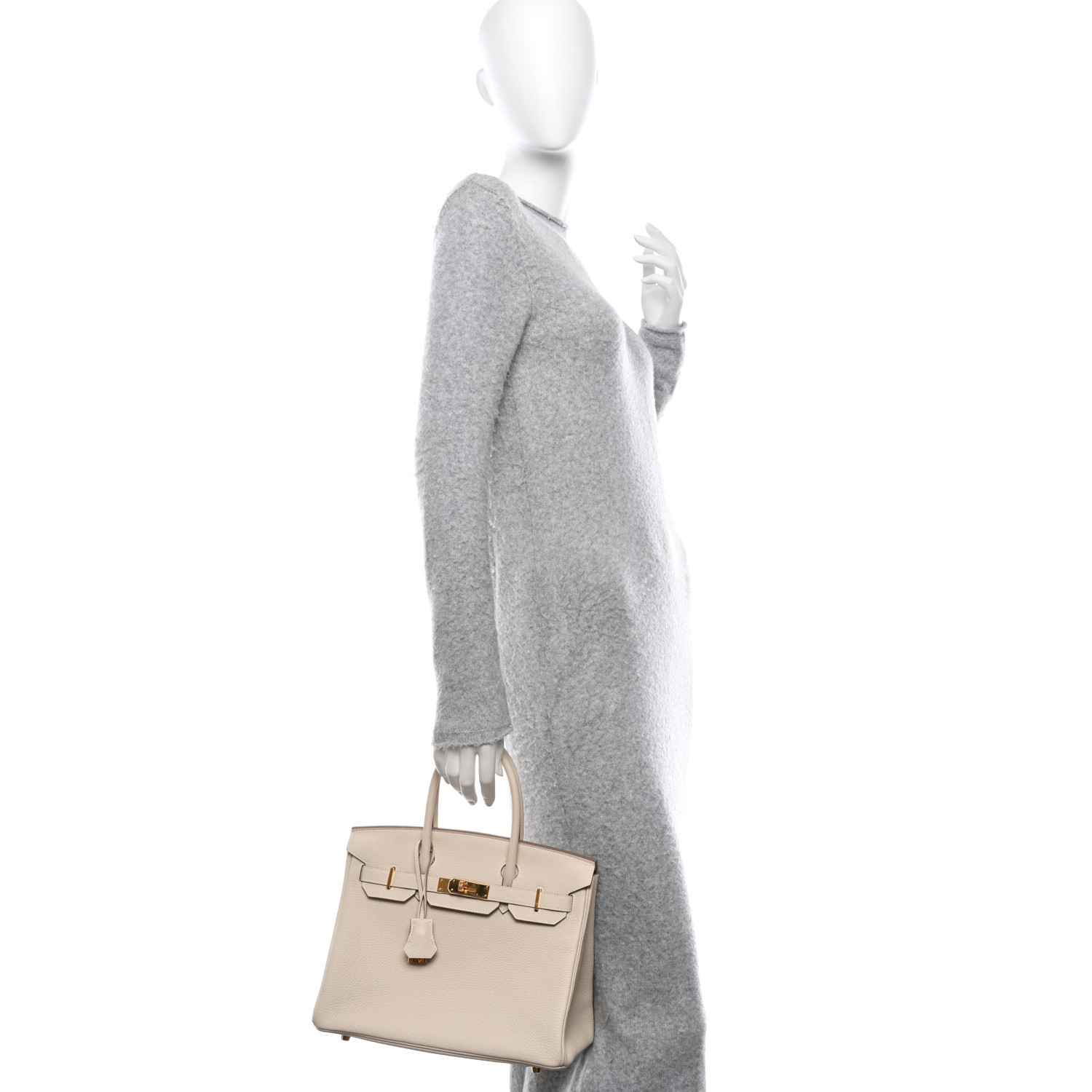 Togo Birkin 30 Craie（Golden Lock） - FrasersFashion