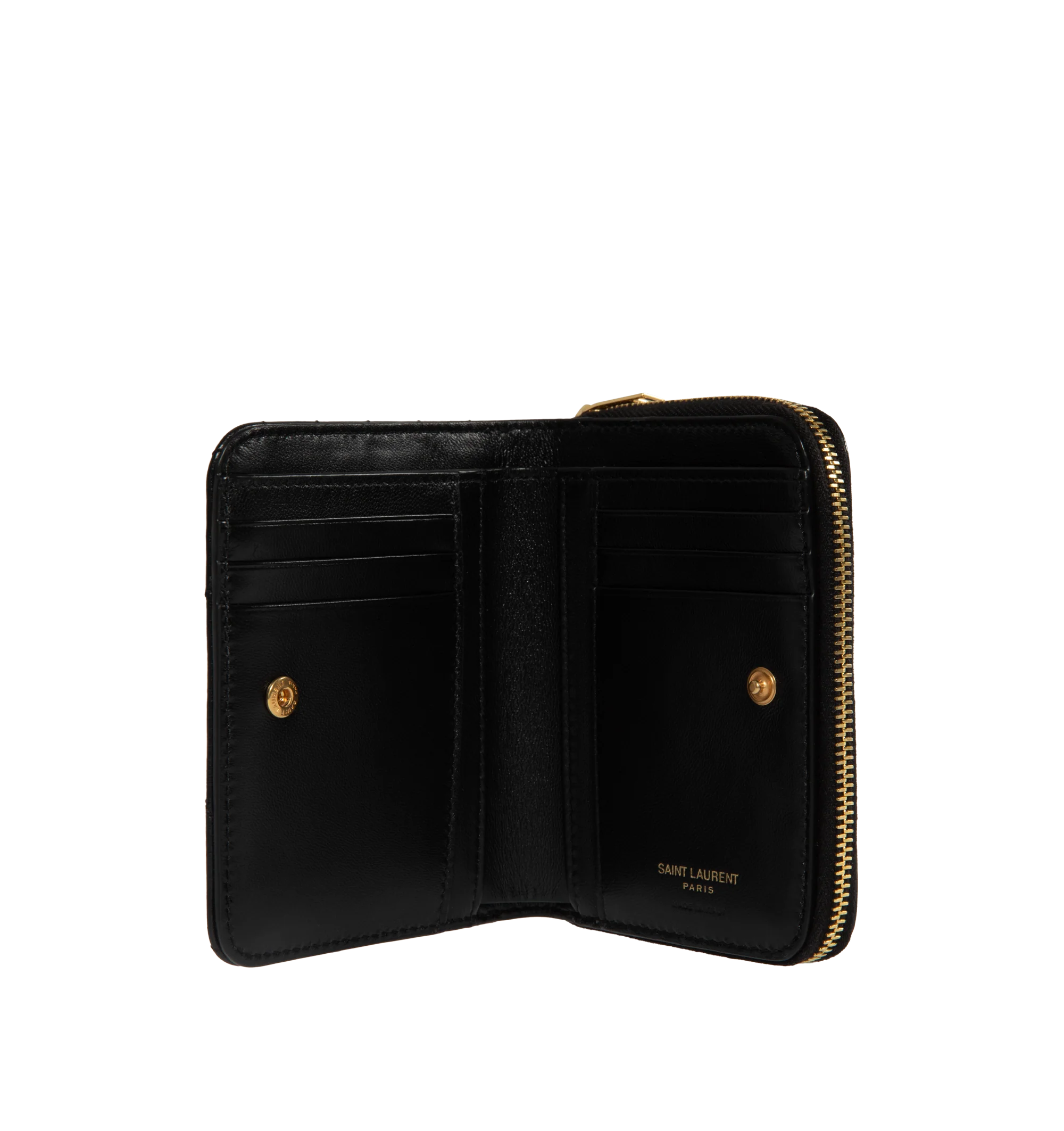 COMPACT ZIP-AROUND WALLET - FrasersFashion