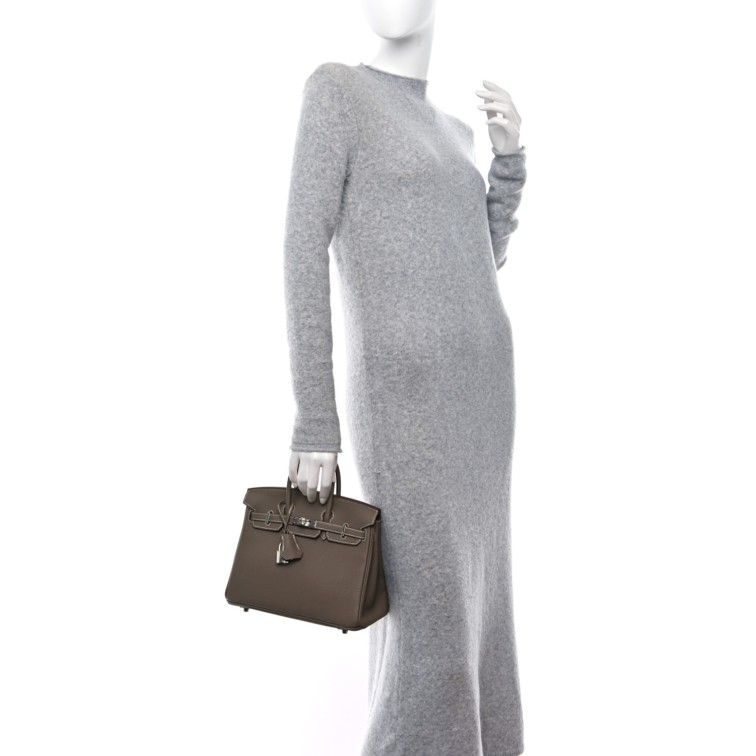 Togo Birkin 25 Etoupe - FrasersFashion