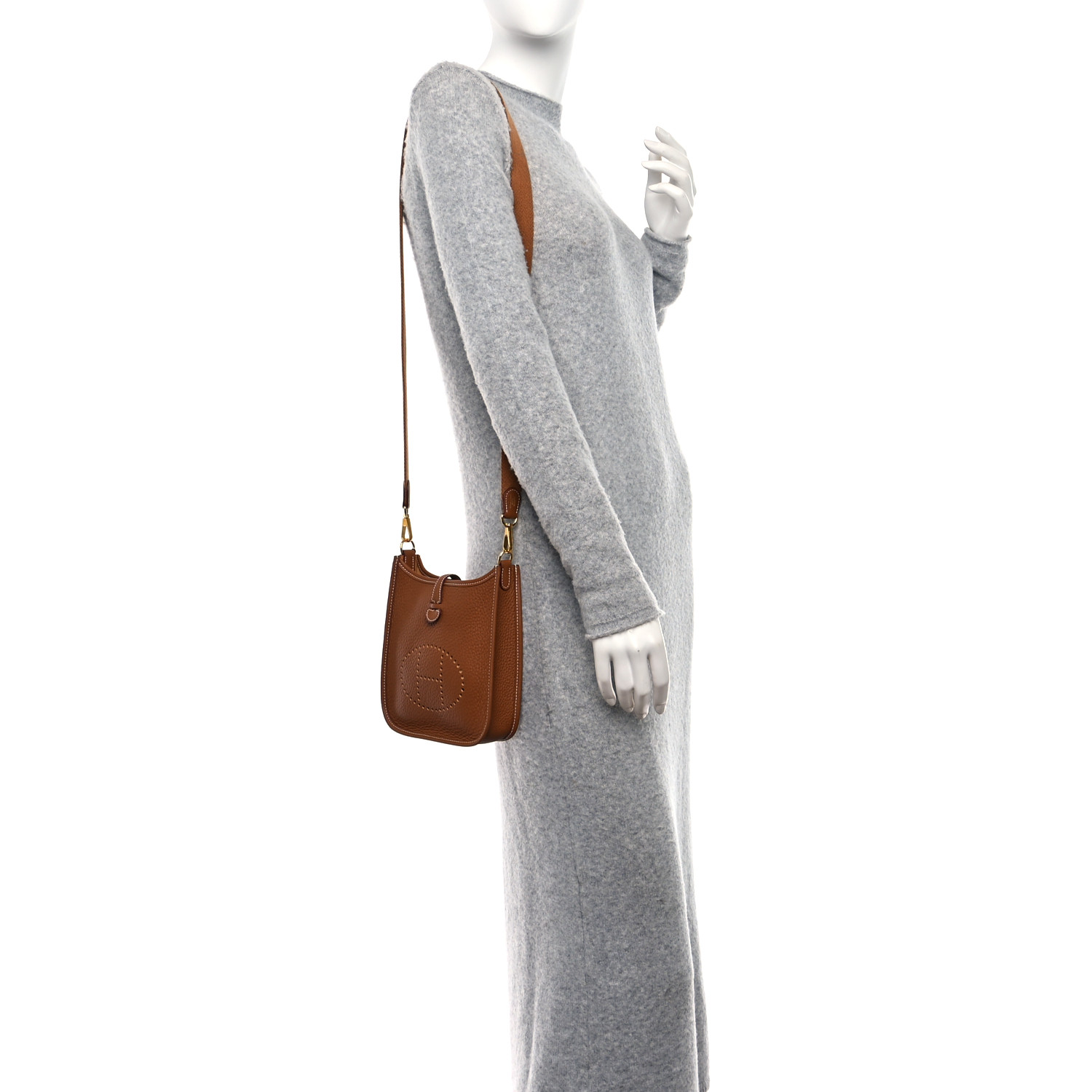 Taurillon Clemence Evelyne TPM Gold - FrasersFashion
