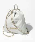 CHANEL 22 LARGE BACKPACK White - FrasersFashion