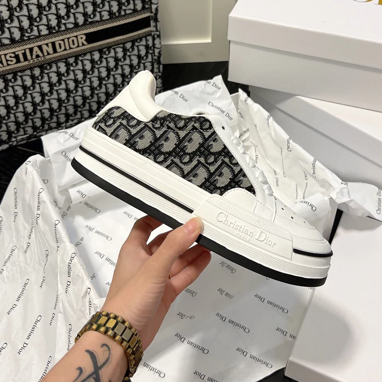 New FALL Casual Shoes Thick Bottom White Shoes 1025030406 - FrasersFashion