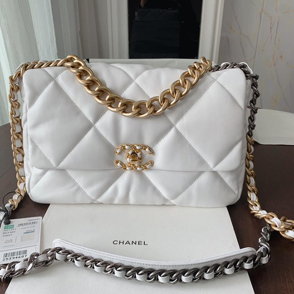 CHANEL 19 Large Handbag AS1161 - FrasersFashion
