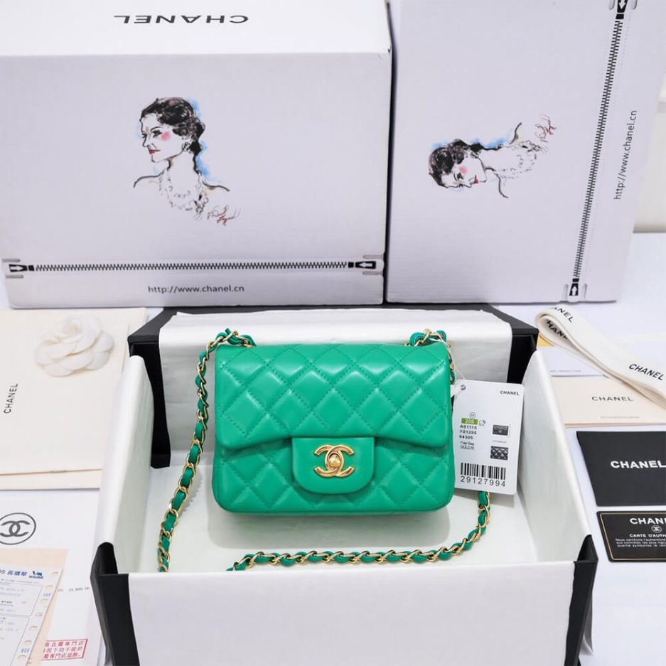 Chanel MINI FLAP BAG A01115 - FrasersFashion