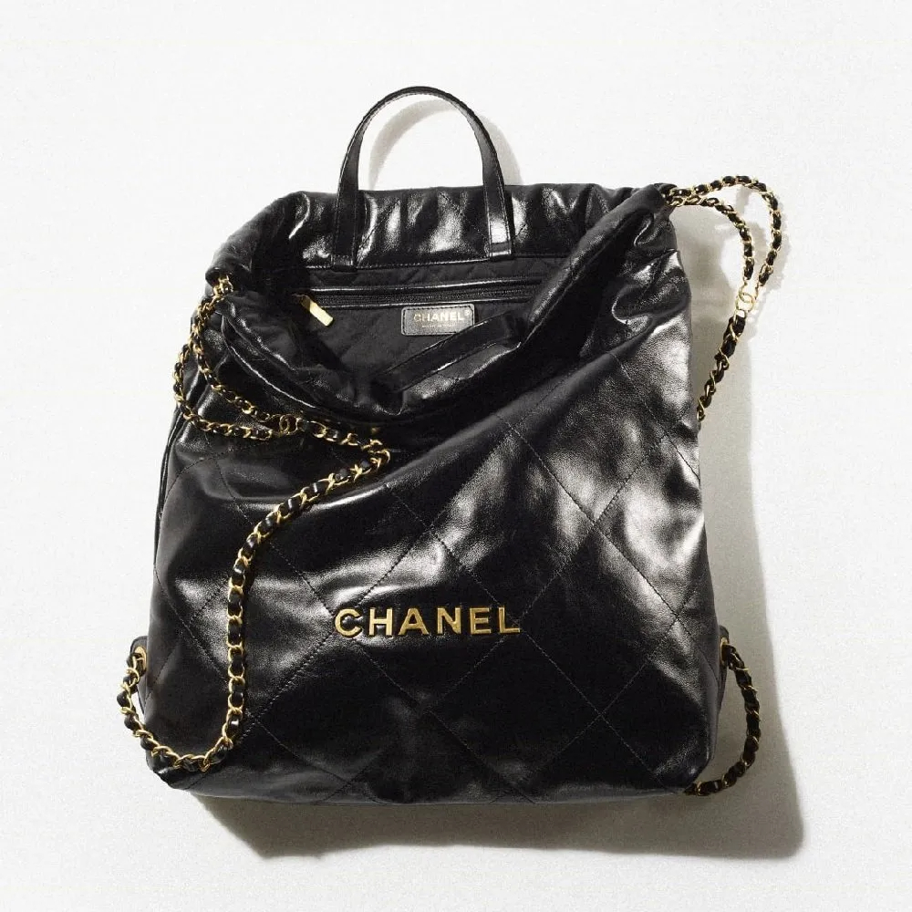 LARGE BACK PACK CHANEL 22 - FrasersFashion