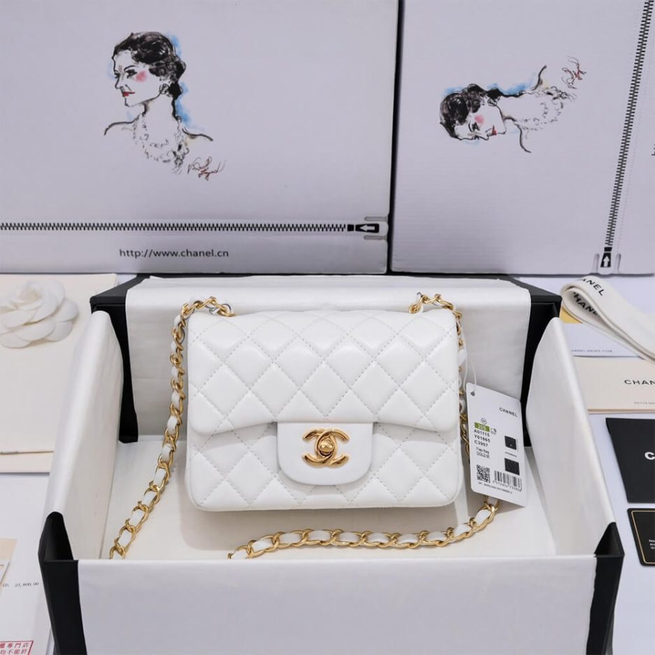 Chanel MINI FLAP BAG A01115 - FrasersFashion
