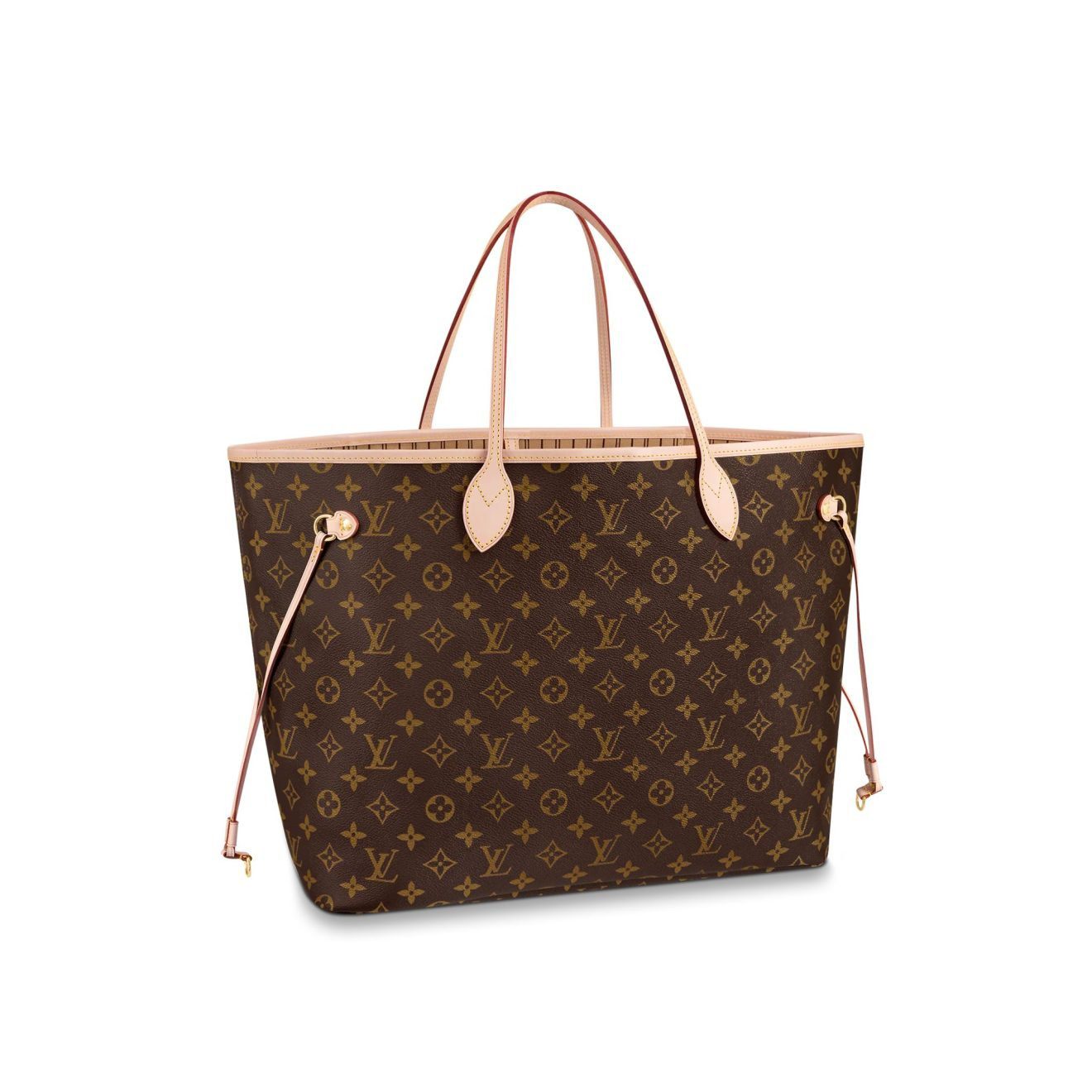 Louis Vuitton Monogram Canvas Neverfull GM M40990 Beige - FrasersFashion