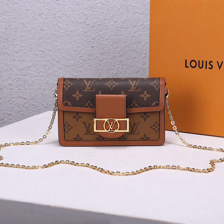 Louis Vuitton Dauphine Chain Wallet M68746 - FrasersFashion