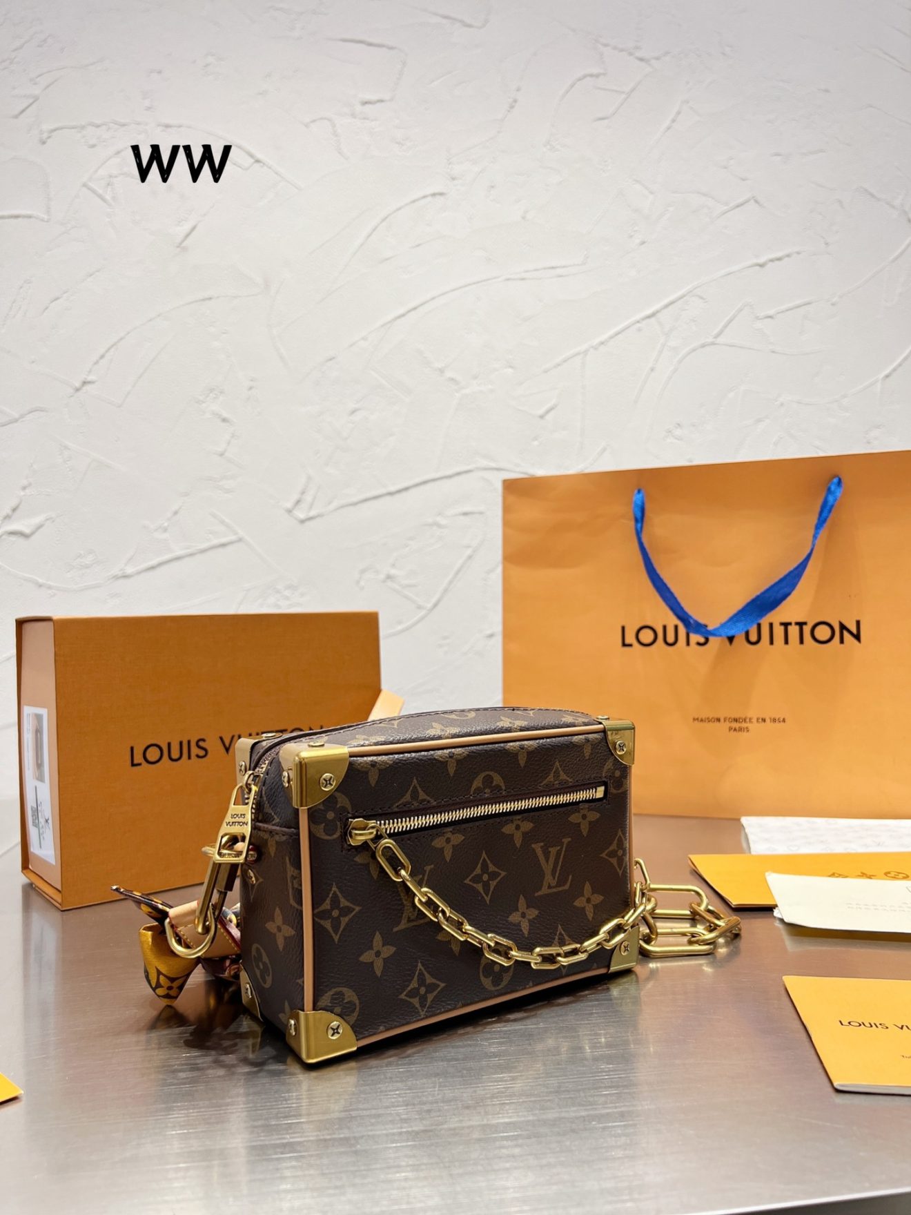 Louis Vuitton Mini Soft Trunk Monogram Legacy Brown - FrasersFashion