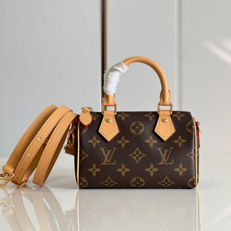 LOUIS VUITTON Nano Speedy M81085 - FrasersFashion