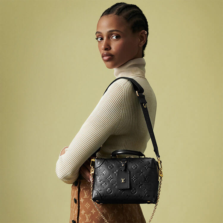 LV Petite Malle Souple Handbag M45393 - FrasersFashion